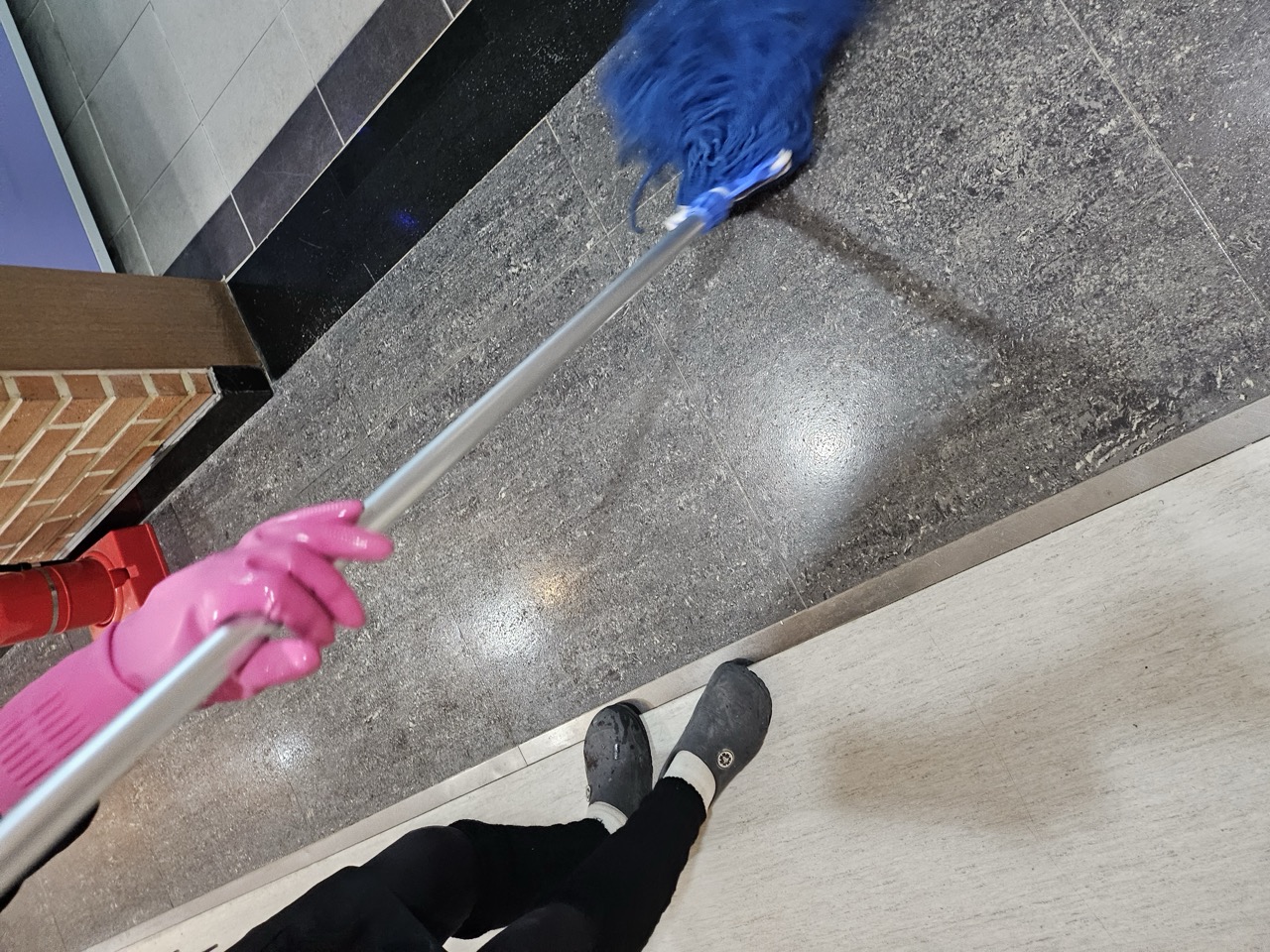 시흥동 학교청소 작업 1